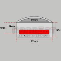 Filtro de corte 640 nm nanometros ipl shr e-light